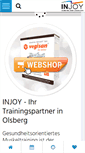 Mobile Screenshot of injoy-olsberg.de